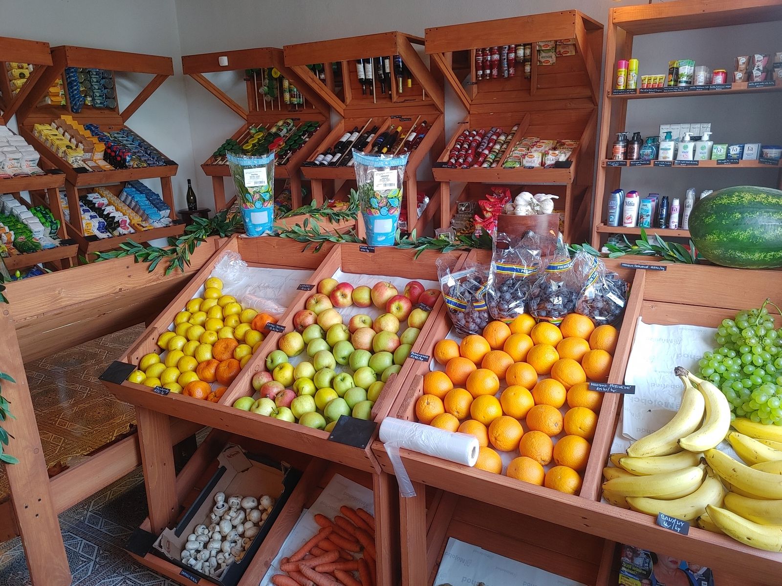 Čerstvé ovoce a zelenina v Koloniálu Příbraz